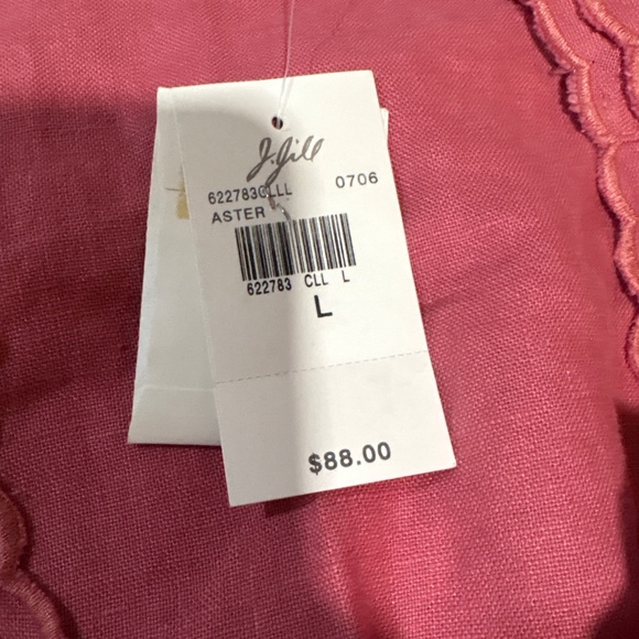 J Jill beautiful linen blazer can be worn as mini dress - Picture 5 of 7